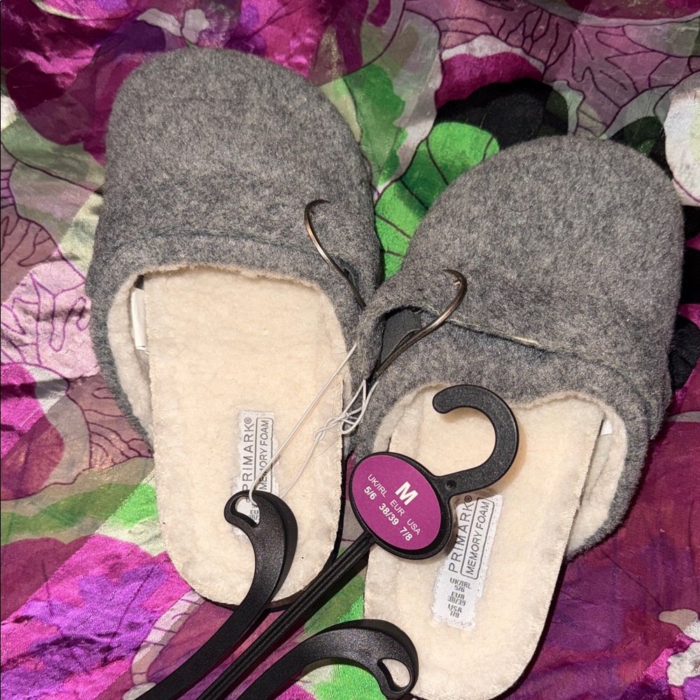 Primark Soft Gray Women's Slippers